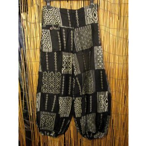 画像: アジアンプリント＊レーヨン素材＊ふんわり＊アラジンパンツ