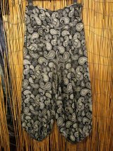 画像: アジアンプリント＊レーヨン素材＊ふんわり＊アラジンパンツ