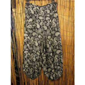 画像: アジアンプリント＊レーヨン素材＊ふんわり＊アラジンパンツ