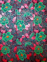 画像: アフリカンプリント生地 パーニュ