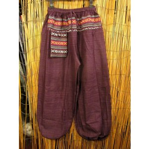 画像: ゲリ生地＊コットン素材＊ふんわり＊アラジンパンツ