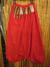 画像: ナガ族＊コットン素材＊ふんわり＊サルエルパンツ