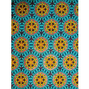 画像: アフリカンプリント生地 パーニュ