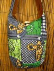 画像2: パーニュ生地＊アフリカンプリント＊ショルダーバッグ