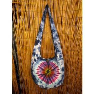 画像: タイダイ染め＊コットン素材＊ショルダーバッグ