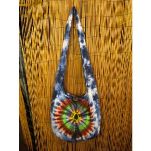 画像: タイダイ染め＊コットン素材＊ショルダーバッグ