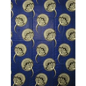 画像: アフリカンプリント生地 パーニュ