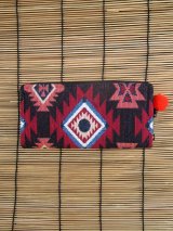 画像: 織り柄＊ラウンドファスナー＊ウォレット＊長財布