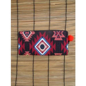 画像: 織り柄＊ラウンドファスナー＊ウォレット＊長財布