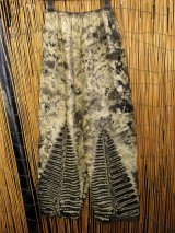 画像: モノトーンタイダイ染め＊レーヨン素材＊イージーパンツ