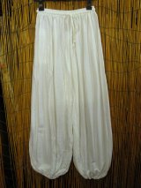 画像: 無地＊レーヨン素材＊ふんわり＊アラジンパンツ