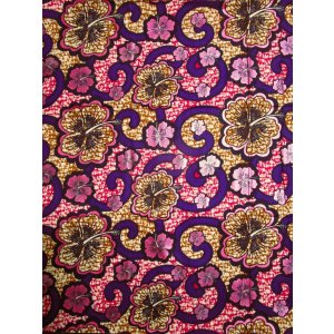 画像: アフリカンプリント生地 パーニュ