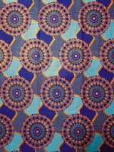 画像: アフリカンプリント生地 パーニュ