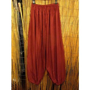 画像: 無地＊レーヨン素材＊ふんわり＊アラジンパンツ