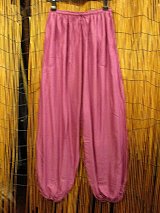 画像: 無地＊レーヨン素材＊ふんわり＊アラジンパンツ
