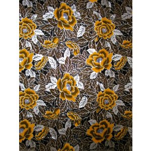 画像: アフリカンプリント生地 パーニュ