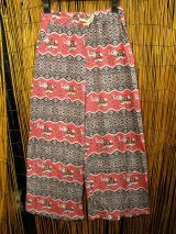 画像: 象さんプリント＊ポリエステル素材＊ロング丈＊イージーパンツ