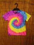 画像1: 【１２０ｃｍ】キッズサイズ＊タイダイ染め＊コットン素材＊半袖＊Ｔシャツ