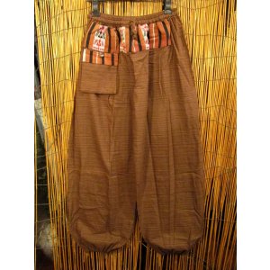 画像: ナガ族＊コットン素材＊ふんわり＊アラジンパンツ
