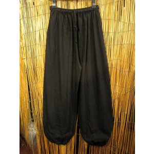 画像: 無地＊コットン素材＊シンプル＊ふんわり＊アラジンパンツ