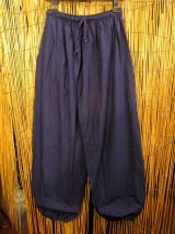 画像: 無地＊コットン素材＊シンプル＊ふんわり＊アラジンパンツ