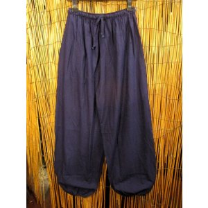 画像: 無地＊コットン素材＊シンプル＊ふんわり＊アラジンパンツ