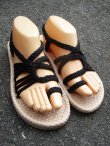 画像2: 【２４・５ｃｍ〜２５ｃｍ】ソフトタイプ＊編み編み＊紐サンダル