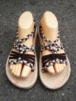 画像1: 【２４ｃｍ〜２４・５ｃｍ】ソフトタイプ＊編み編み＊紐サンダル