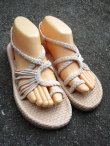 画像2: 【２４・５ｃｍ〜２５ｃｍ】ソフトタイプ＊編み編み＊紐サンダル