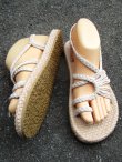 画像3: 【２４・５ｃｍ〜２５ｃｍ】ソフトタイプ＊編み編み＊紐サンダル