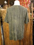 画像2: ストーンウォッシュ加工＊コットン素材＊ハンドペイント＊半袖Ｔシャツ＊ＸＬ