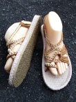 画像4: 【２５・５ｃｍ〜２６ｃｍ】ソフトタイプ＊編み編み＊紐サンダル