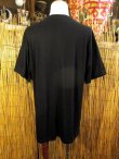 画像4: 黒色＊コットン素材＊抜染プリント＊ロータス＊半袖＊Ｔシャツ＊ＸＬ