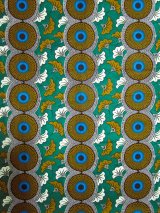 画像: アフリカンプリント生地 パーニュ