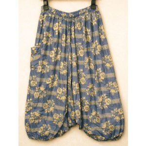 画像: 和風プリント＊レーヨン素材＊ふんわり＊サルエルパンツ