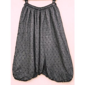 画像: 和風プリント＊レーヨン素材＊ふんわり＊サルエルパンツ