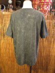 画像4: ストーンウォッシュ加工＊コットン素材＊ロータス＊ハンドペイント＊半袖Ｔシャツ＊ＸＬ