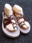 画像3: 【２４・５ｃｍ〜２５ｃｍ】ソフトタイプ＊編み編み＊紐サンダル