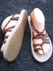 画像4: 【２５・５ｃｍ〜２６ｃｍ】ソフトタイプ＊編み編み＊紐サンダル