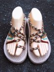 画像2: 【２４・５ｃｍ〜２５ｃｍ】ソフトタイプ＊編み編み＊紐サンダル