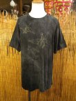画像2: ストーンウォッシュ加工＊コットン素材＊折り鶴＊ハンドペイント＊半袖Ｔシャツ＊ＸＬ