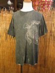 画像2: ストーンウォッシュ加工＊コットン素材＊ウミガメ＊ハンドペイント＊半袖Ｔシャツ＊ＸＬ