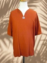 画像: 無地＊薄手＊コットン素材＊半袖＊プルオーバー＊２ＸＬ