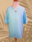 画像1: 無地＊薄手＊コットン素材＊半袖＊プルオーバー＊２ＸＬ