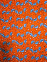 画像: アフリカンプリント生地 パーニュ