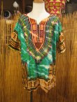 画像3: タイダイ染め＊アフリカンプリント＊ダシキ＊ＤＡＳＨＩＫＩ＊ＸＬ