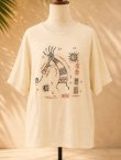 画像1: ココペリ＊ハンドペイント＊Ｗコットン素材＊ハーフスリーブ＊プルオーバー