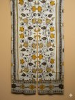 画像1: 【１５０ｃｍ×８５ｃｍ】インド綿＊お花プリント＊暖簾＊のれん