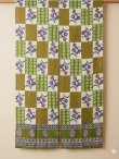 画像1: 【１５０ｃｍ×８５ｃｍ】インド綿＊お花プリント＊暖簾＊のれん