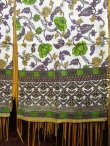 画像4: 【１５０ｃｍ×８５ｃｍ】インド綿＊お花プリント＊暖簾＊のれん